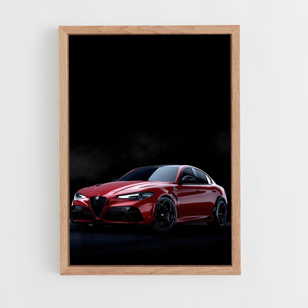 Poster Alfa Vision – affiche Alfa Romeo (vue 4)